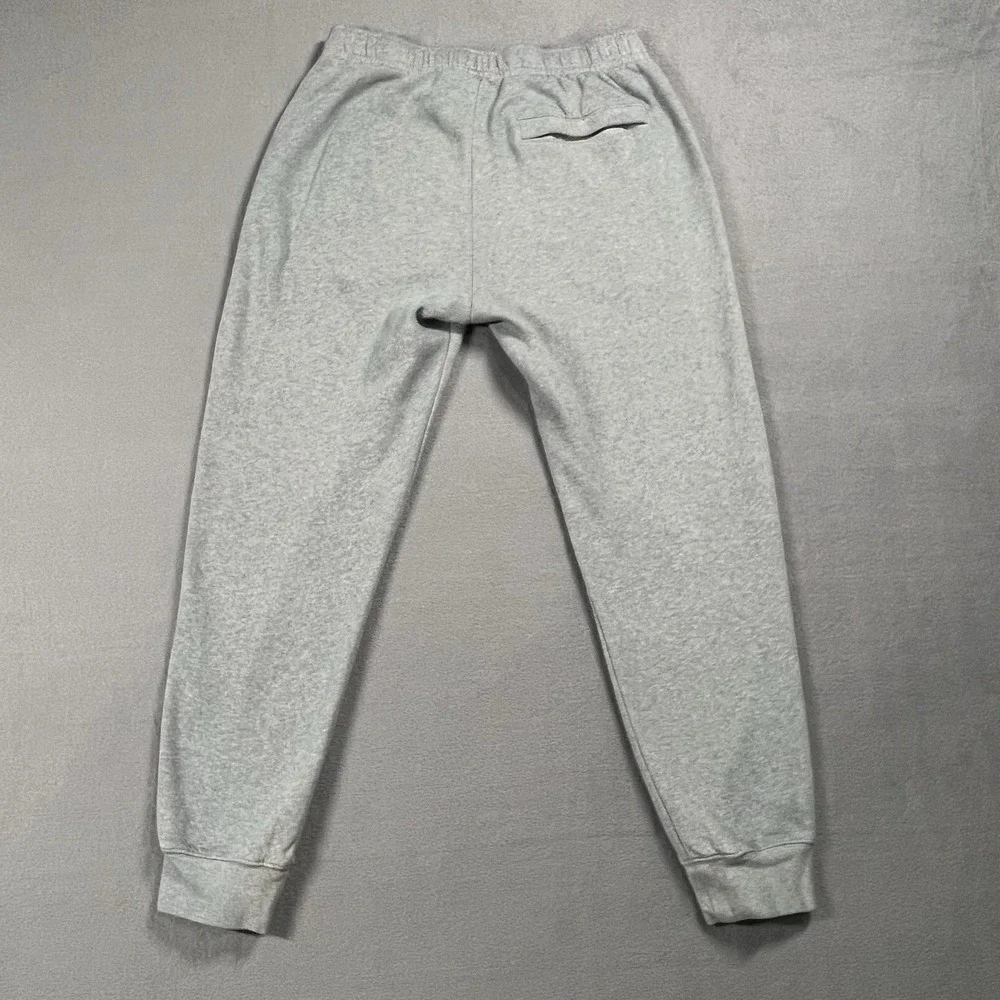 Nike Sweatpants Mens M Gray Joggers Fleece Pockets Drawstring Gym Athleisure